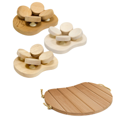 Saunan niskatuet, istuimet