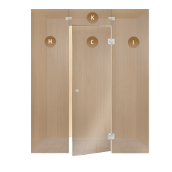 Lasiset saunanäytöt