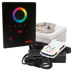 Saunan ohjauspaneelit valaistukseen