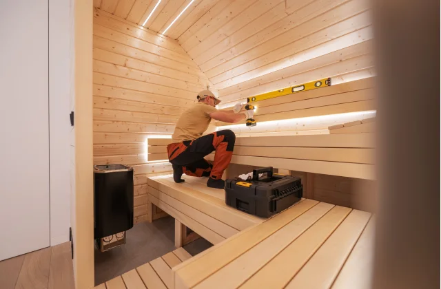 Kuinka asentaa sauna?