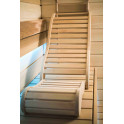 Rentoutusmakuuhuone saunalle, abachi - 2