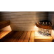 Turvavalaistu kaide HTRC3L - HARVIA Glow Corner -kiukaalle
