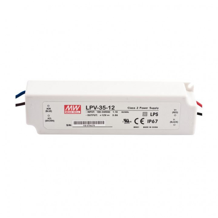 LED-valaistuksen virtalähde LPV 24V