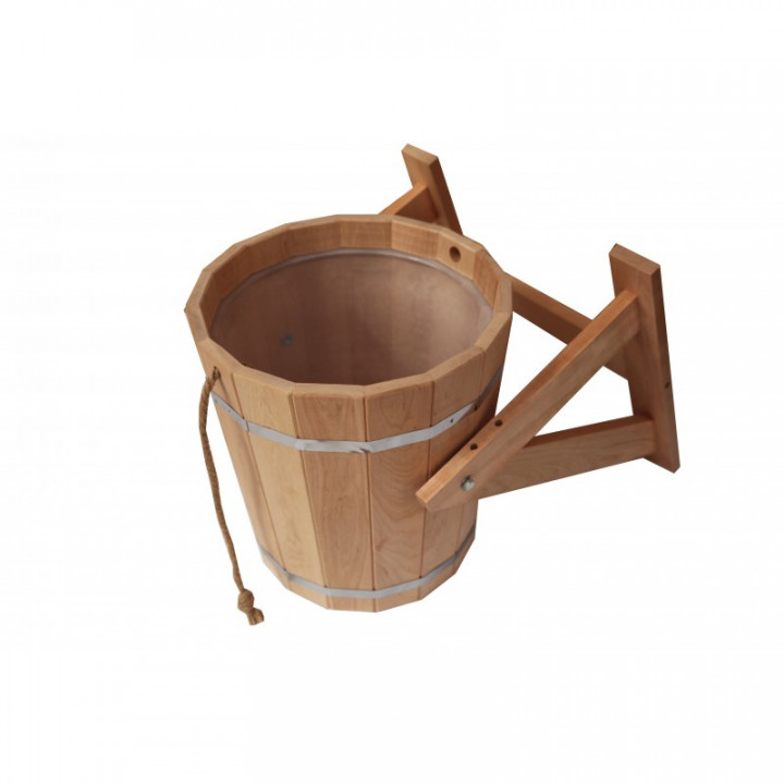 Suihkukauha muovipohjalla, 10 l