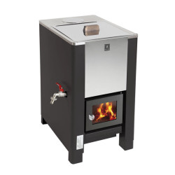 KASTOR puulämmitteinen vedenlämmitin KARHU PATA, 60 l  KASTOR puulämmitteinen vedenlämmitin KARHU PATA, 60 l