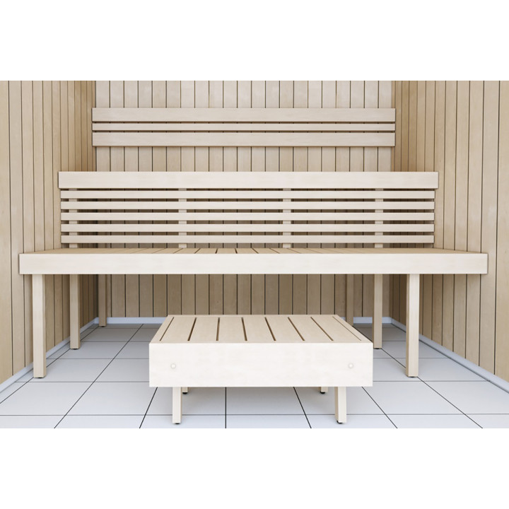Modulaarinen saunan laude STANDART, Aspen