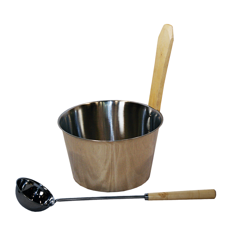 SAUNIA ruostumaton terässarja 4 l