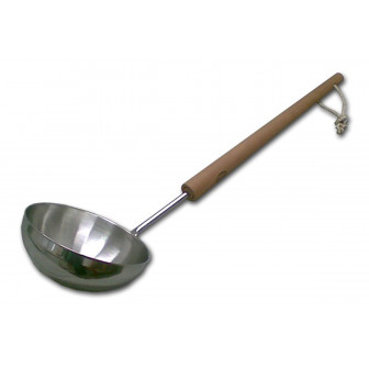 SAUNIA ruostumattomasta teräksestä valmistettu kauha, 65 cm