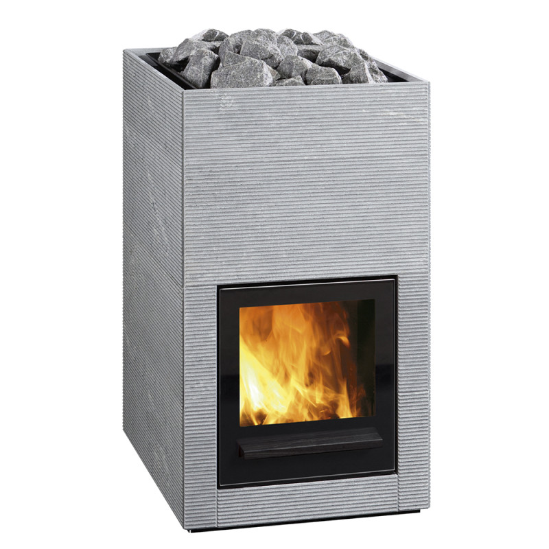 Saunan puukiuas - TULIKIVI HILE RIGATA