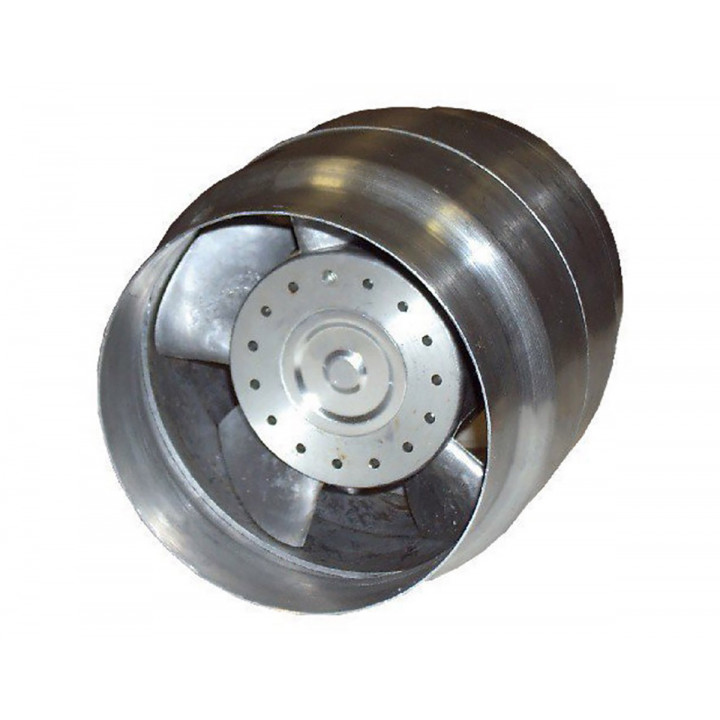 Saunan tuuletin VOK-T 150°C, 135/Ø100mm, takaiskuventtiilillä