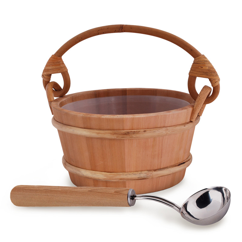 SAWO saunasetti - Lisää höyryä, standardi, setri 4 l