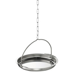 Ruostumattomasta teräksestä valmistettu kulho tuoksuille 