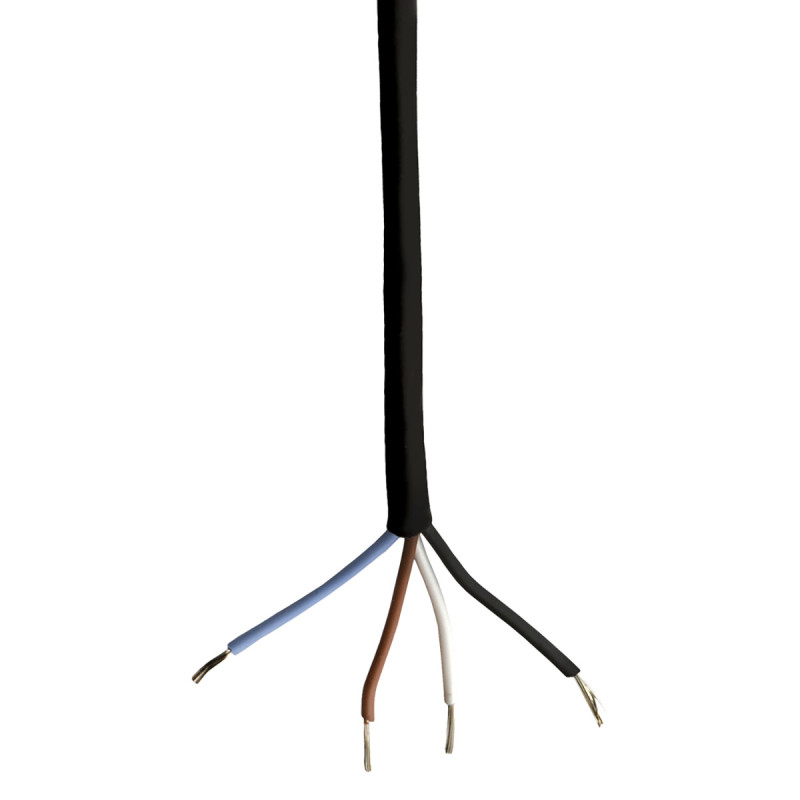 Silikonikaapeli SiHF 4x0,25 mm