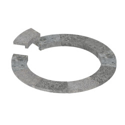 Upotuslaippa - SAWOTEC Tower Round -lämmittimeen  Upotuslaippa - SAWOTEC Tower Round -lämmittimeen