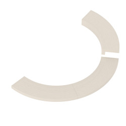 Upotuslaippa - SAWOTEC Tower -seinälämmittimelle, puinen  Upotuslaippa - SAWOTEC Tower -seinälämmittimelle, puinen