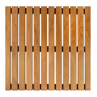 Vahvistettu lattiaritilä, Thermo haapa, 600x600x43 mm