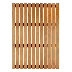 Vahvistettu lattiaritilä, Thermo haapa, 600x800x43 mm 