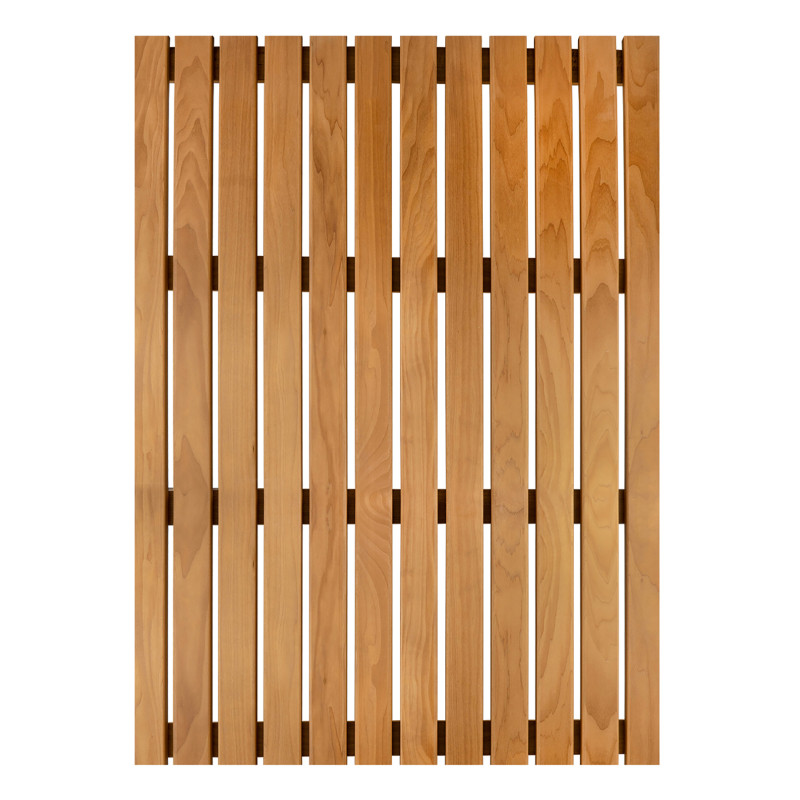 Vahvistettu lattiaritilä, Thermo haapa, 600x800x43 mm