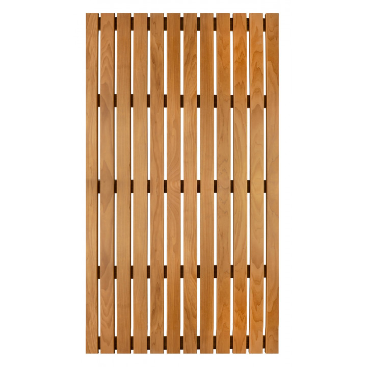 Vahvistettu lattiaritilä, Thermo haapa, 600x1000x43 mm
