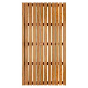 Vahvistettu lattiaritilä, Thermo haapa, 600x1200x43 mm