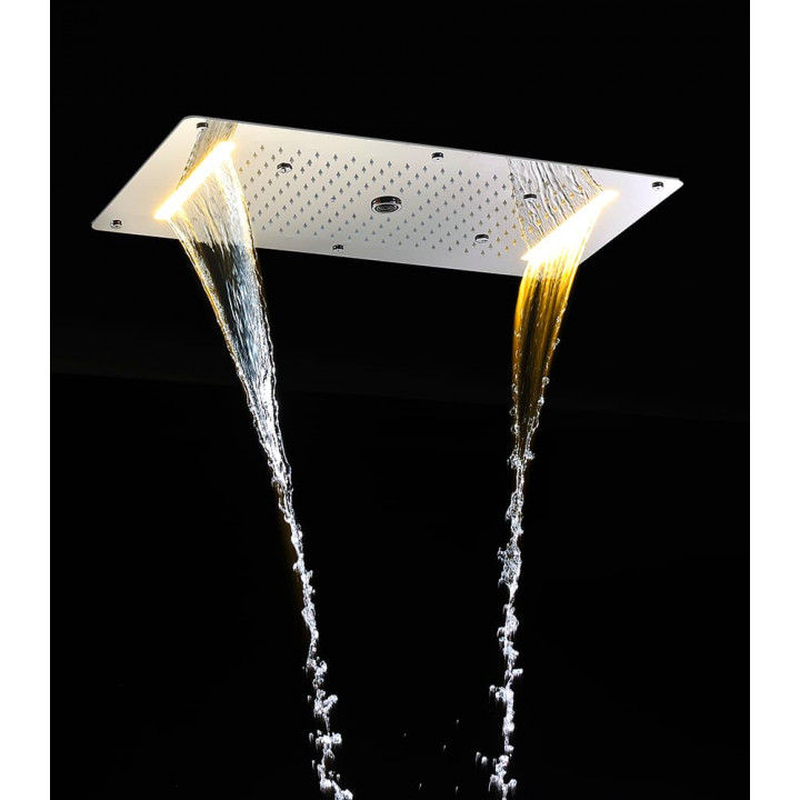 Steamtec Tolo -sadesuihku, 380x700 mm