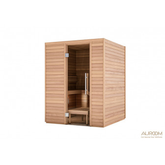 Auroom-saunamökki, 163x163x205cm