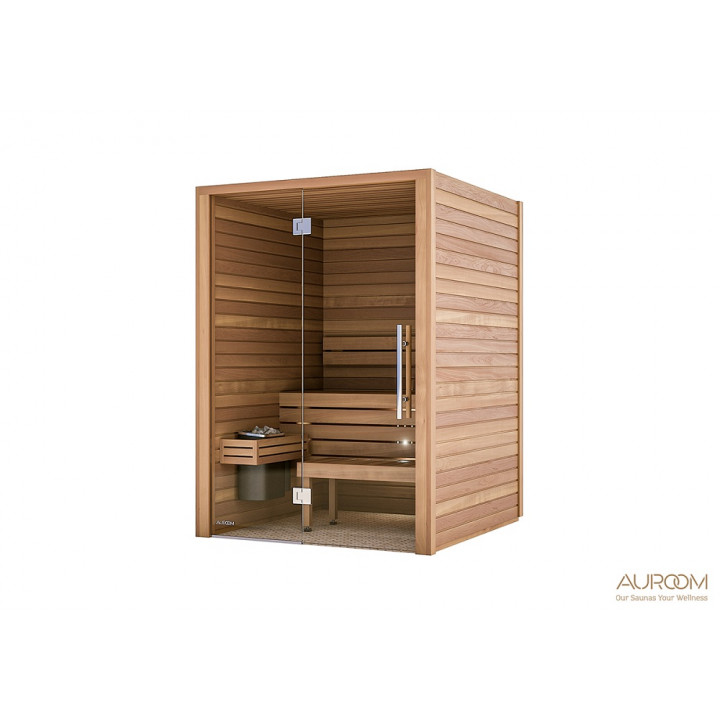 Auroom-saunamökki 150x150x205cm, lasitettu
