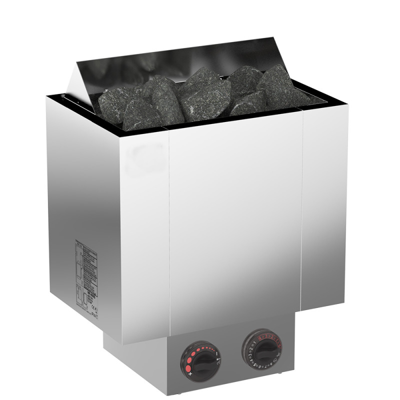 Sähkökiuas – SAWOTEC Nordex Plus, ohjauskeskuksella