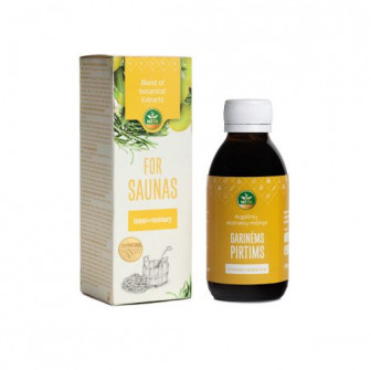 Kasviuutesekoitus saunaan sitruunan ja rosmariinin eteerisillä öljyillä, 150 ml