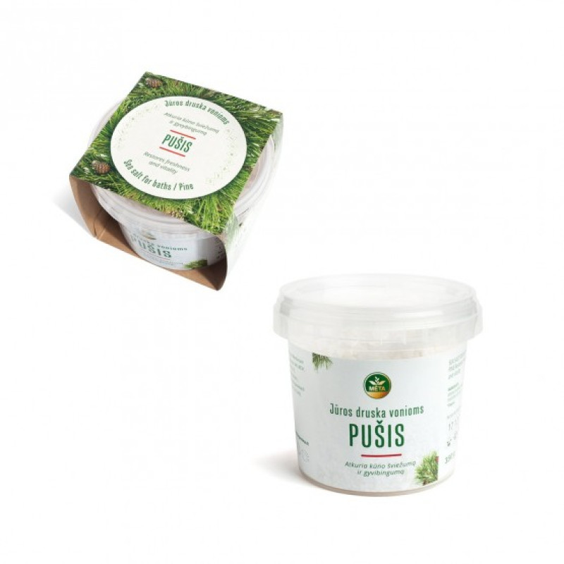 Merisuolaa männyn eteerisellä öljyllä