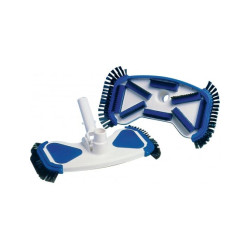 DE LUX 280 mm pölynimurin harja sivuharjoilla, 32/38 mm liitäntä 