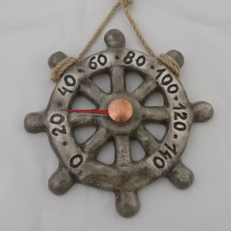 Keraaminen saunalämpömittari - pyörä