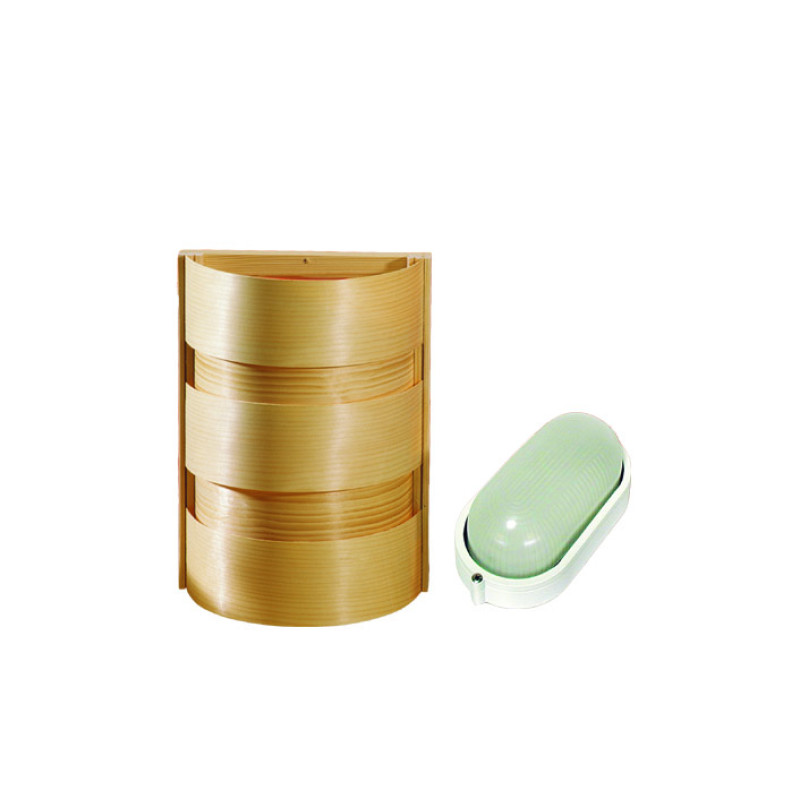 EOS lamppu ja varjostin setti saunaan