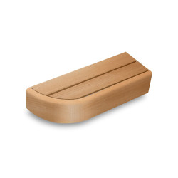 Päätyelementti modulaarisiin saunapenkkeihin, Leppä 