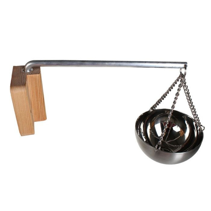 Ruostumattomasta teräksestä valmistettu säiliö tuoksuille, 120 ml