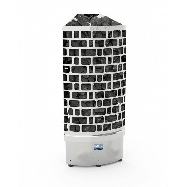 Sähkökiuas – SAWOTEC Ari Corner 7,5 kW, ilman ohjauskeskusta