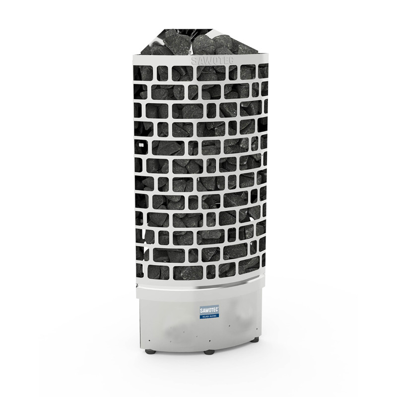 Sähkökiuas – SAWOTEC Ari Corner 9 kW, ilman ohjauskeskusta