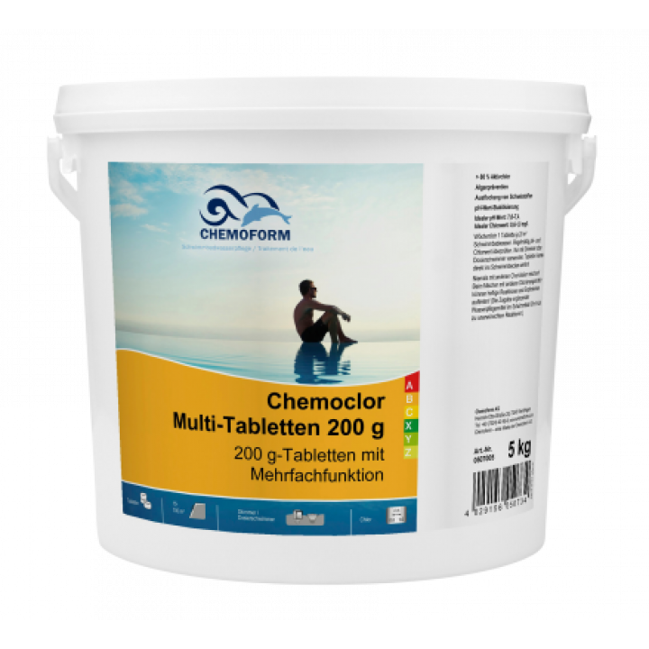 MULTI-tabletit CHEMOFORM, 5 kg