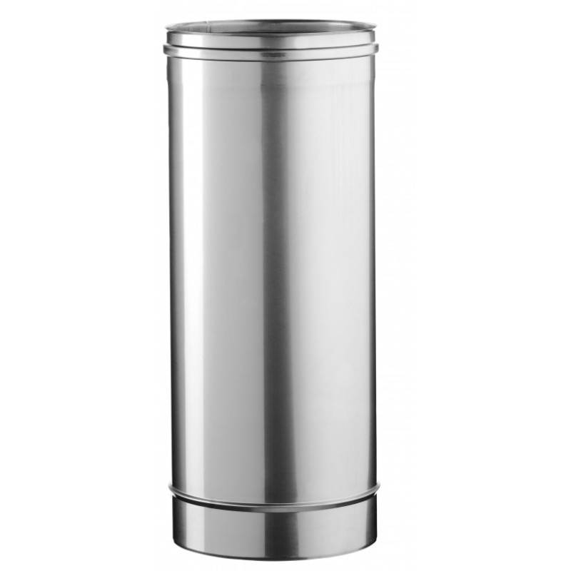 Ruostumattomasta teräksestä valmistettu sisäosa 0,5 m, 0,5 mm