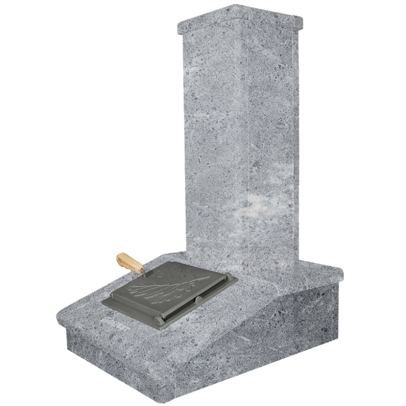 Kivipiipun viimeistely, vuolukivi, 790 mm