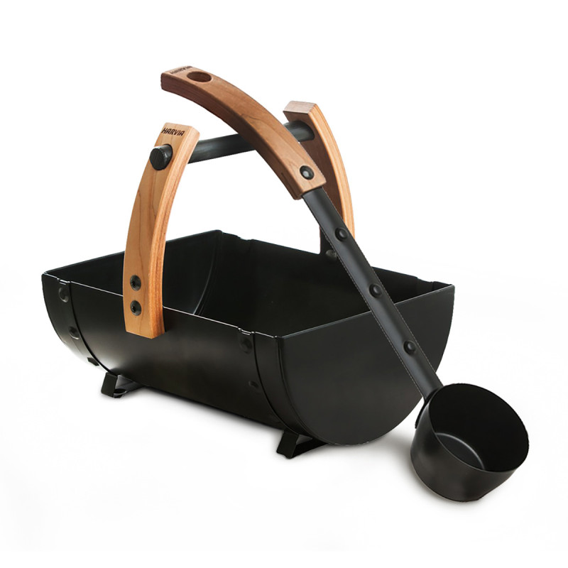 HARVIA Legend ämpäri ja kauhasarja MORE STEAM, PREMIUM 8 L