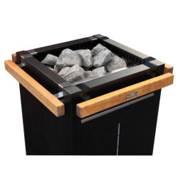 Turvakaide - HARVIA Virta -kiukaalle 