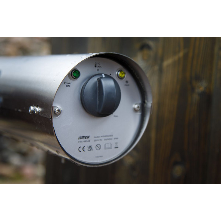 HARVIA Lisälämmitin kylpytynnyriin, 3 kW, 230 V, ruostumaton teräs