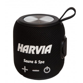 Vedenkestävä saunakaiutin HARVIA, musta