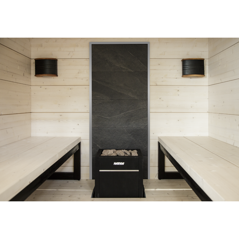 HARVIA kiviseinä, Harmaa runko