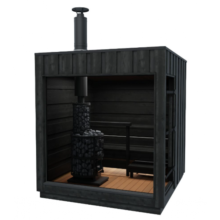 HARVIA Legend -sauna puulämmitteisellä kiukaalla