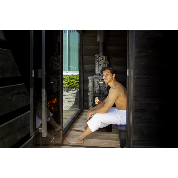 HARVIA Legend -sauna puulämmitteisellä kiukaalla