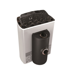 Sähkökiuas - SAWOTEC MINI X Corner, 2,3kW, ohjauskeskuksella 