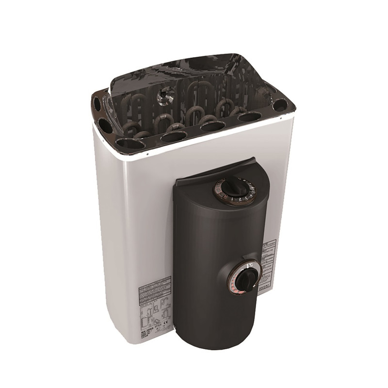 Sähkökiuas – SAWOTEC Mini X Corner 3,6 kW, ohjauskeskuksella