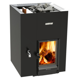 Puulämmitteinen kiuas - HARVIA Linear 22 GreenFlame LS  Puulämmitteinen kiuas - HARVIA Linear 22 GreenFlame LS